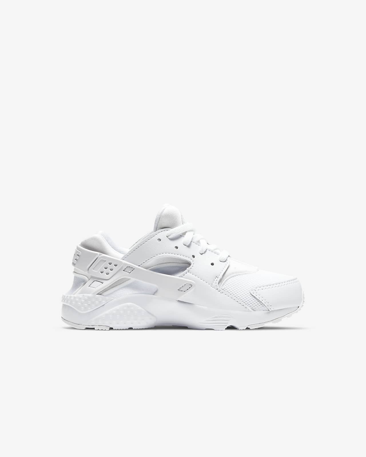 nike huarache kids white