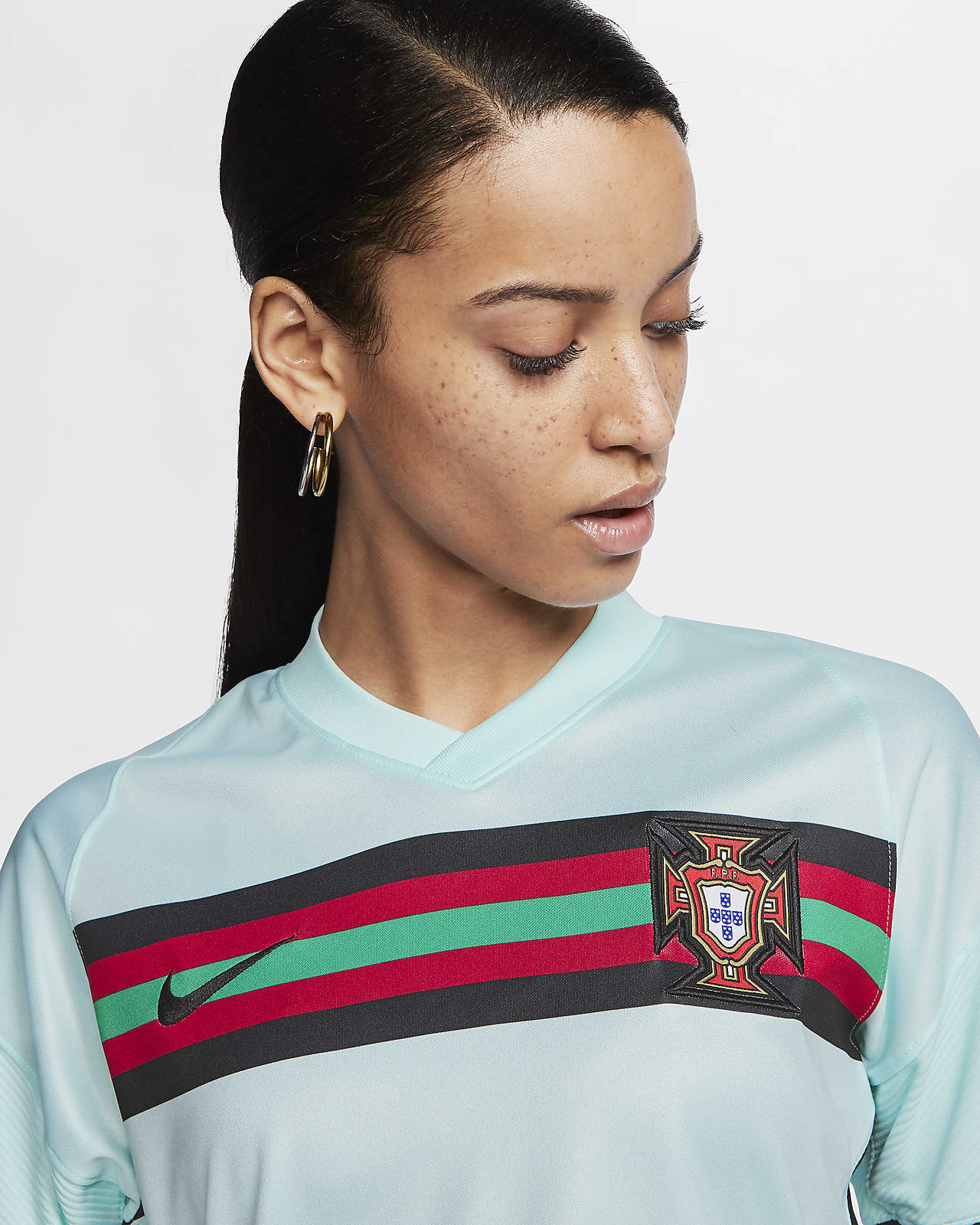 Maillot De Football Portugal Stadium Away Pour Femme Nike Fr