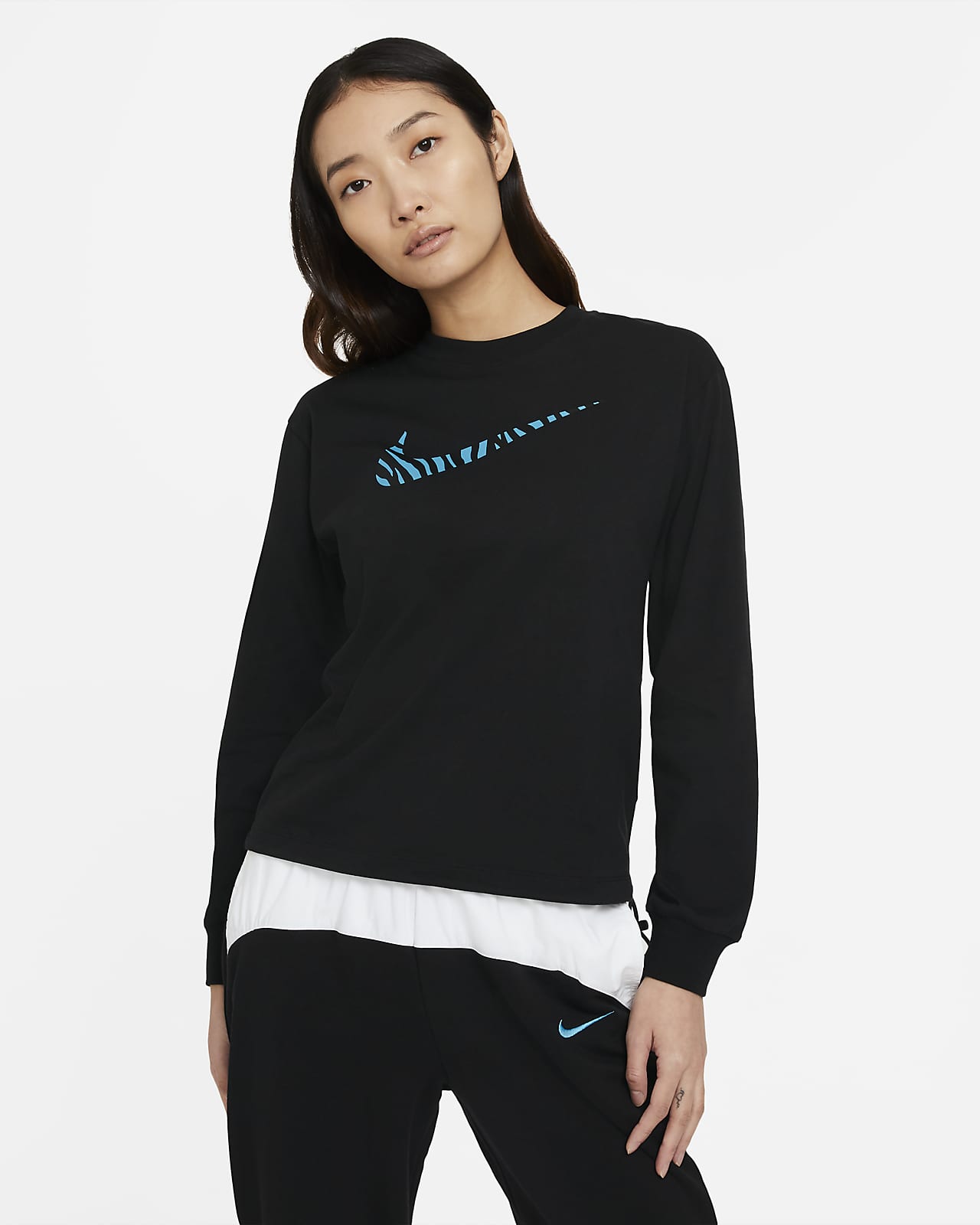 nike long sleeve top womens