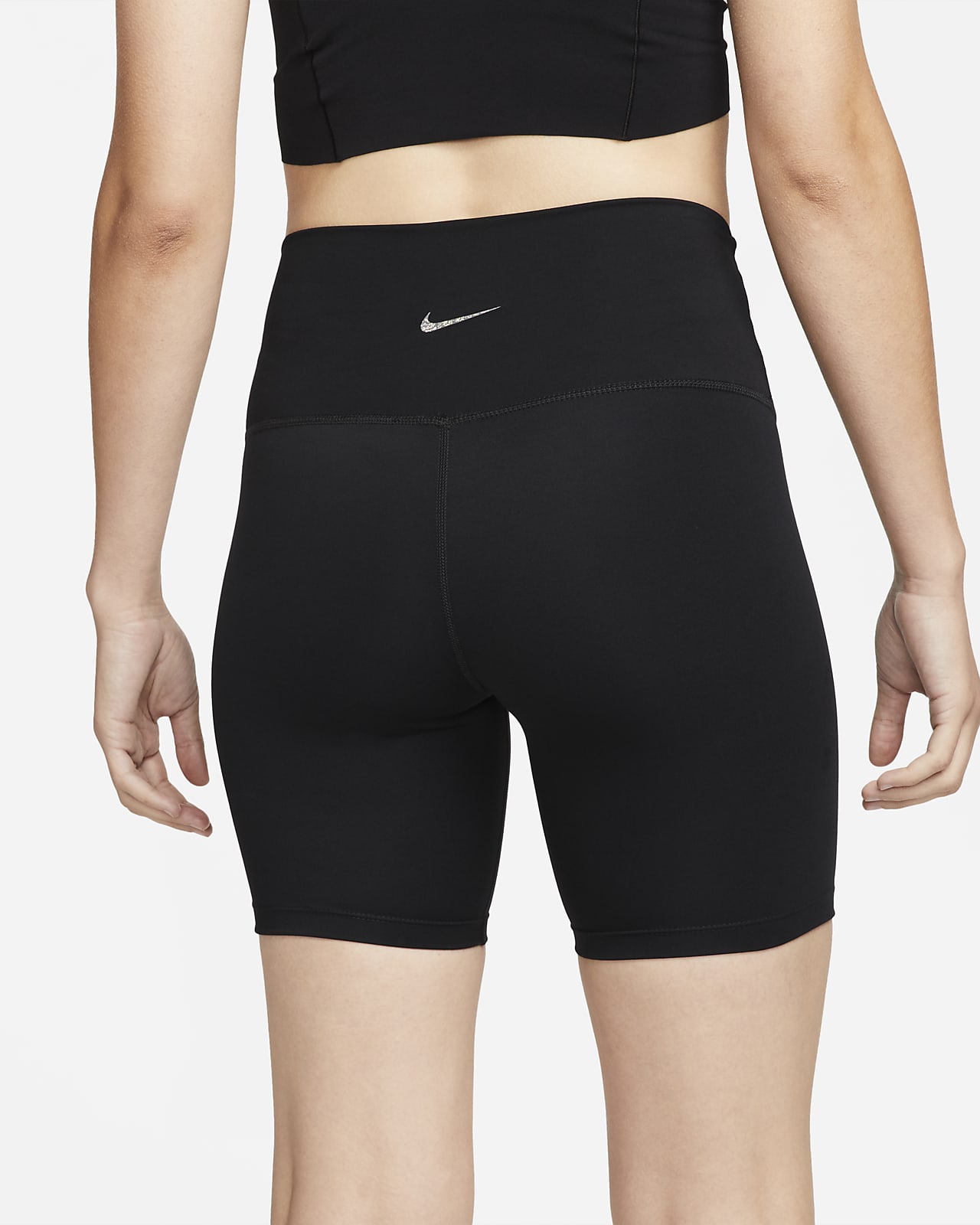 Nike Yoga Luxe Tight Shorts in Dfsdbl/Irngry XL CZ9194-481 