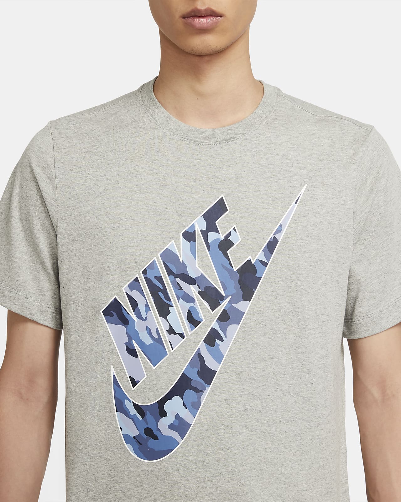 nike blue camo t shirt