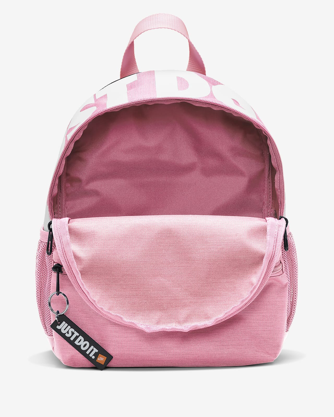 nike brasilia backpack with just do it logo