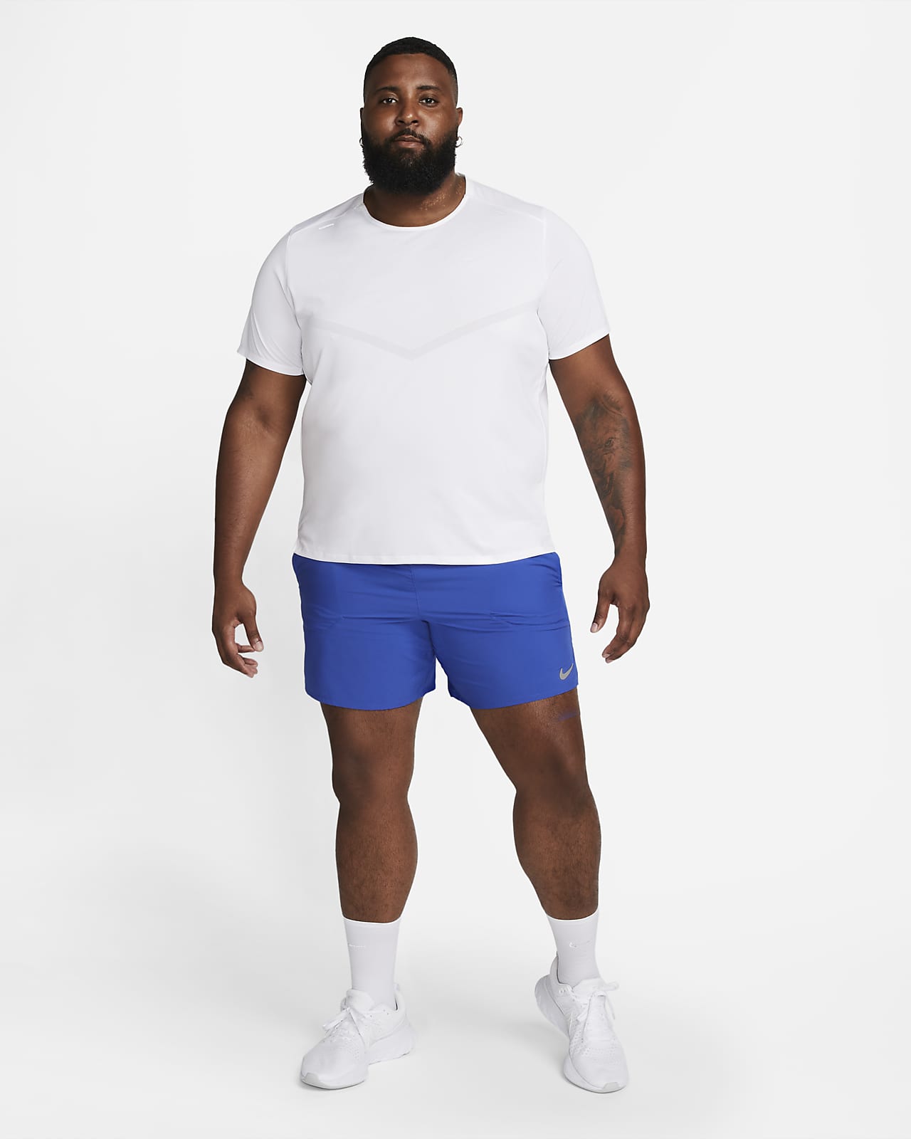 Short de running avec sous-short intégré 18 cm Dri-FIT Nike Stride pour  homme. Nike FR