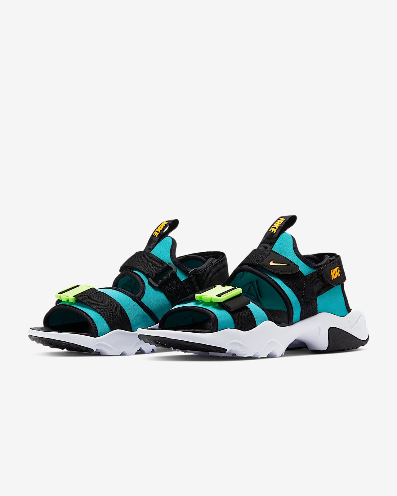 nike canyon sandal black