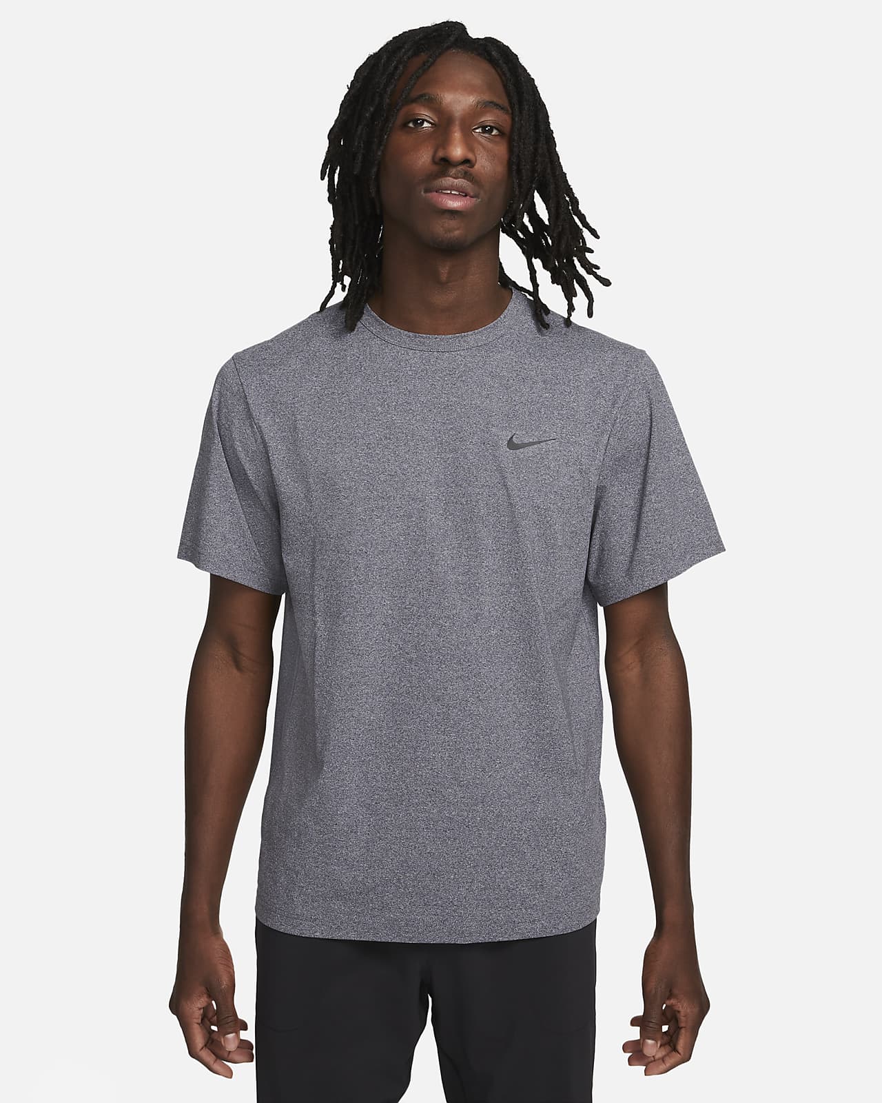 Nike Hyverse Men's Dri-FIT UV Short-sleeve Versatile Top. Nike LU