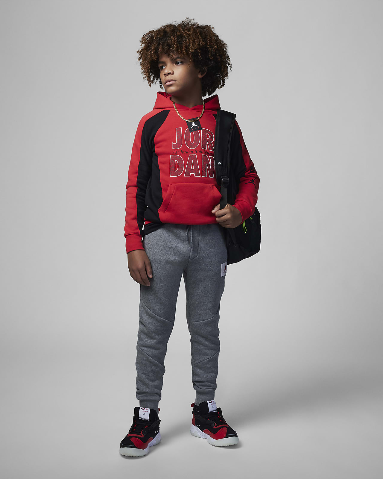 Jordan Big Kids' Air Jordan Remastered Pullover Hoodie. Nike.com