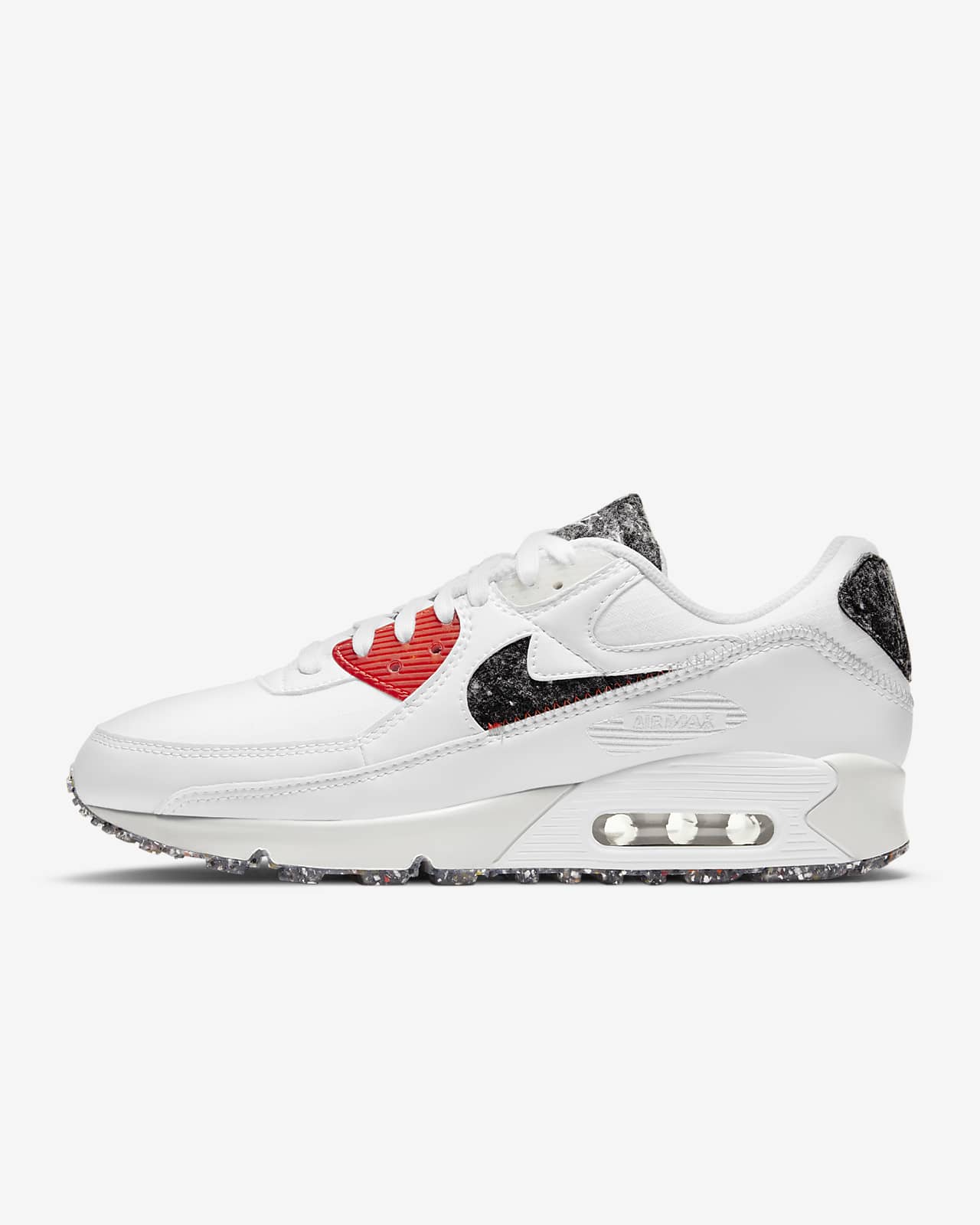 Air max 90 essential white outlet challenge red cool grey