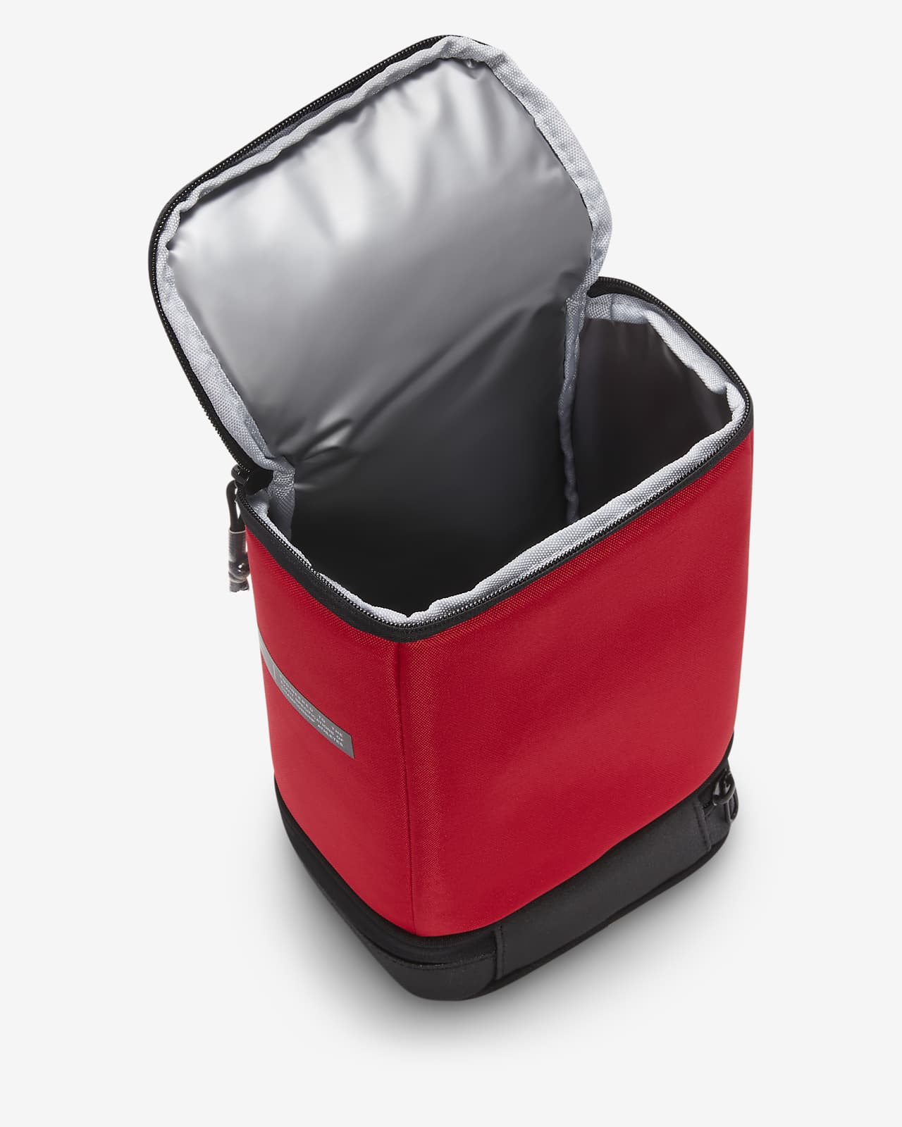 NIKE LUNCH BOX BAG WITH COOLER PADDING ON THE INSIDE - RED