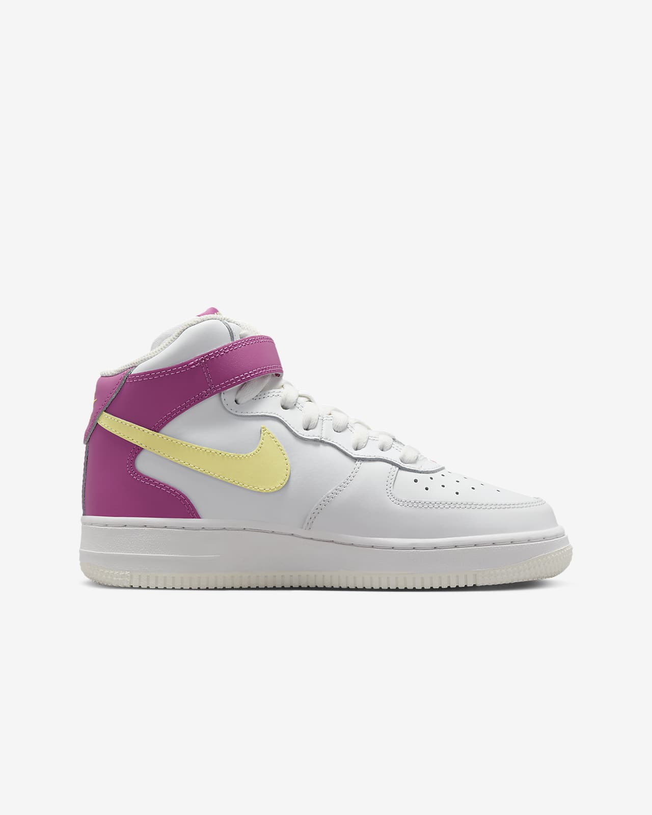 Calzado para niños talla grande Nike Air Force 1 Mid LE. Nike MX