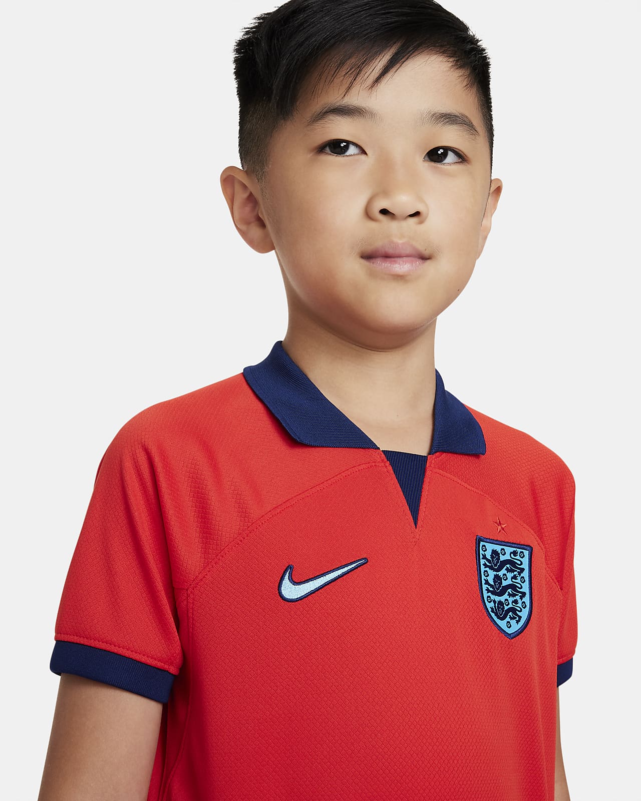 Nike England 2022 Away Jersey Youth (Red)