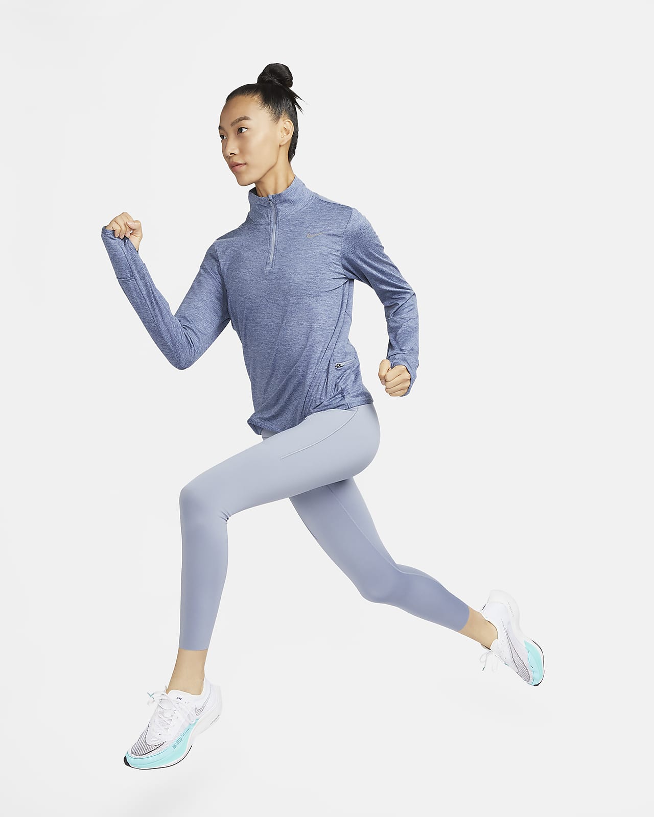 Nike dri fit store running top womens