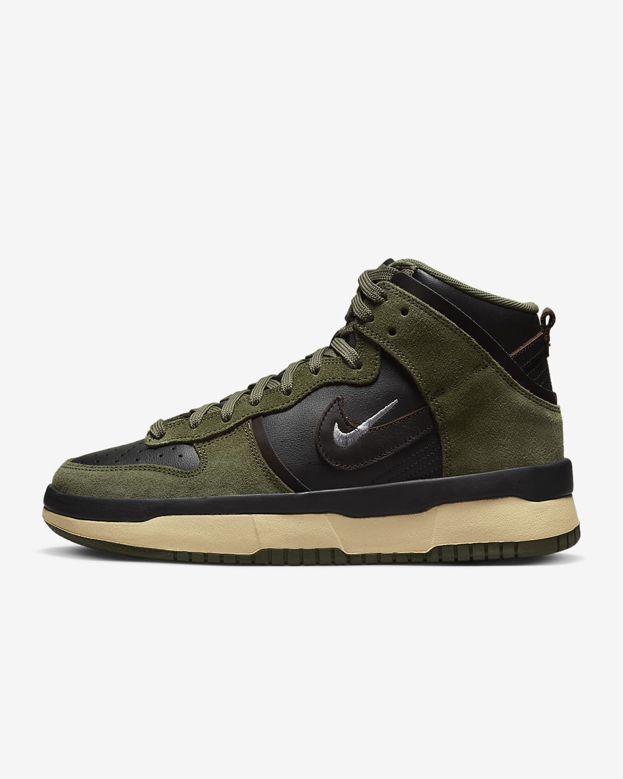 dunks high brown