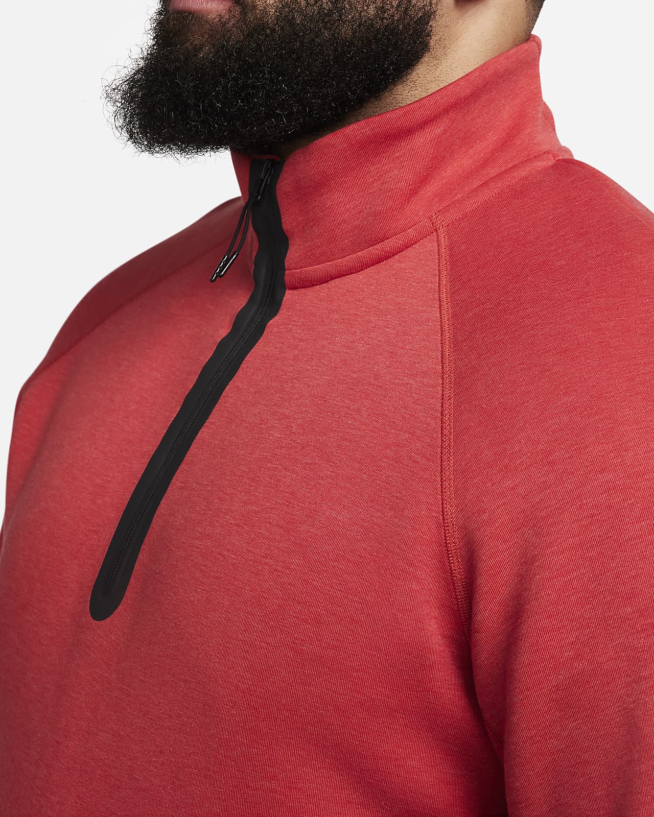 Haut à zip Nike Sportswear Tech Fleece pour Homme. Nike CH