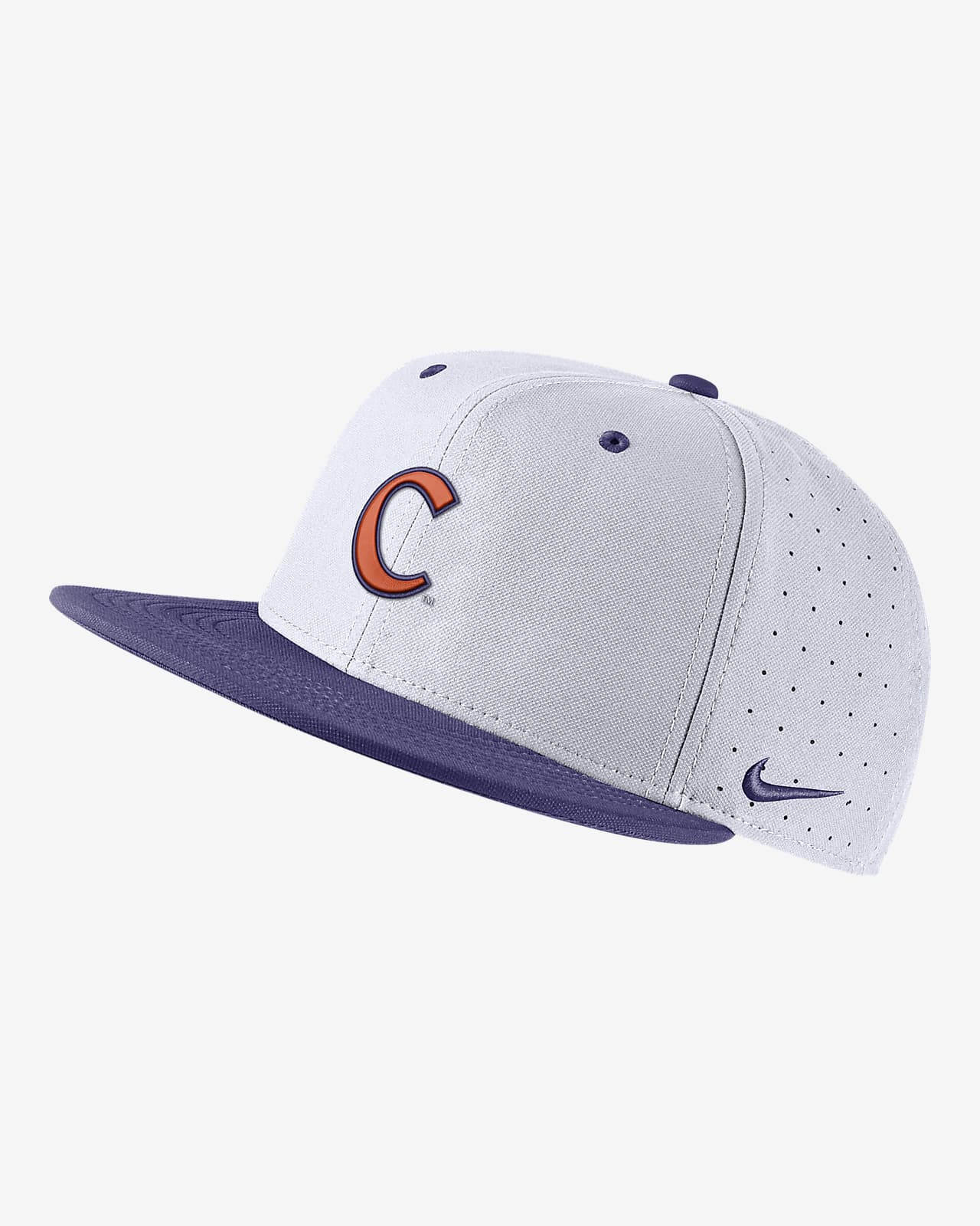 Clemson Nike College Fitted Baseball Hat