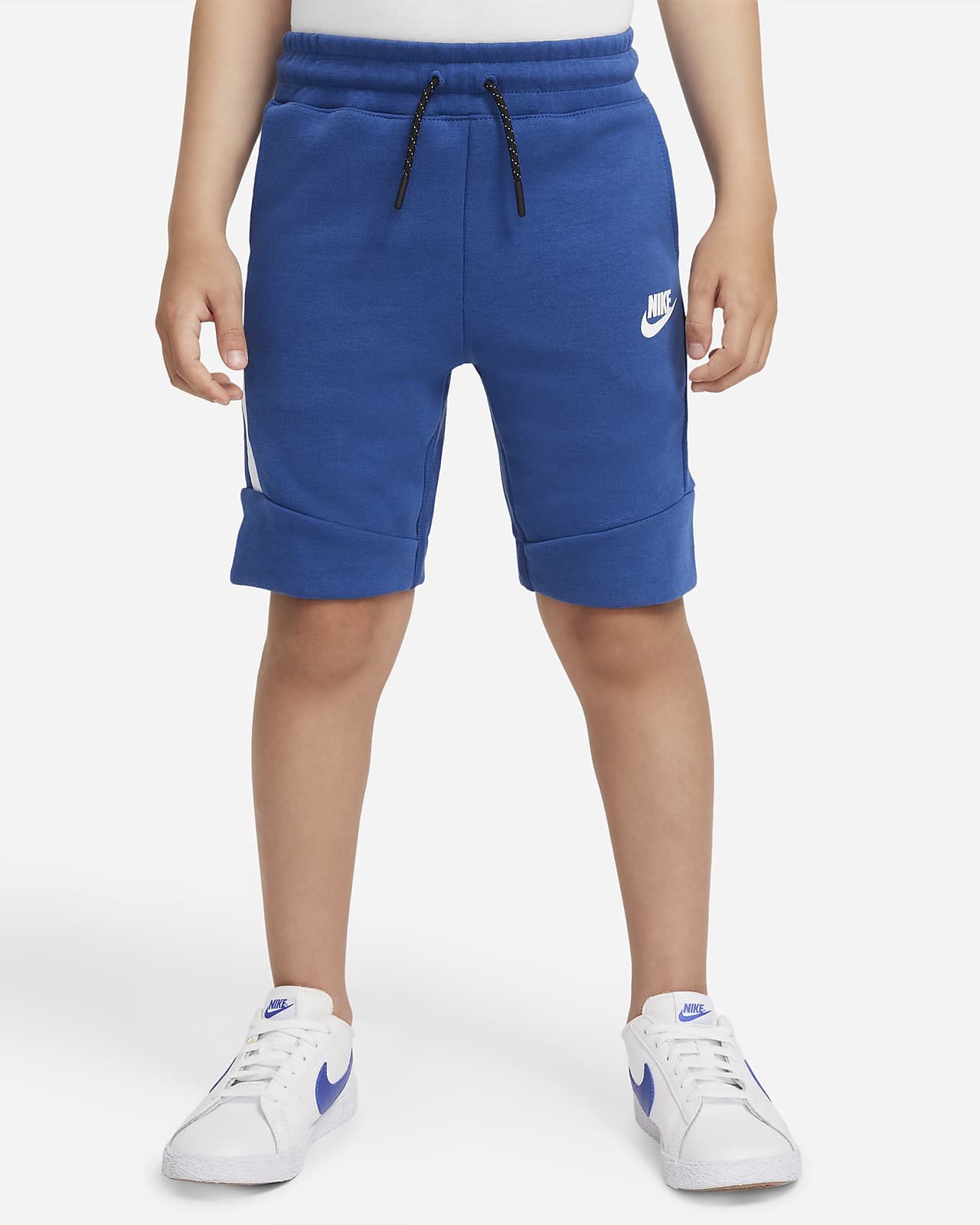 kids nike fleece shorts