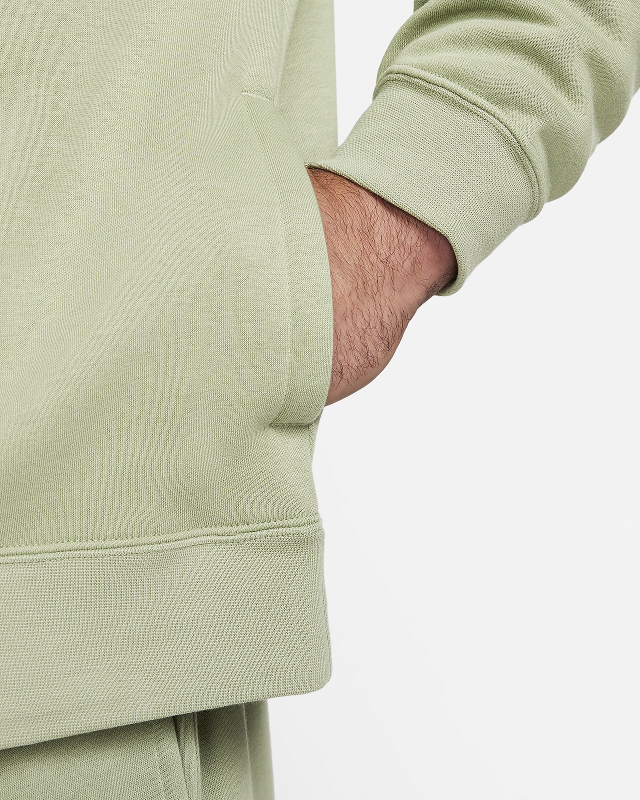 Sudadera con capucha y diseño extragrande colour block sale en tonos pastel con logo metalizado pequeño de nike