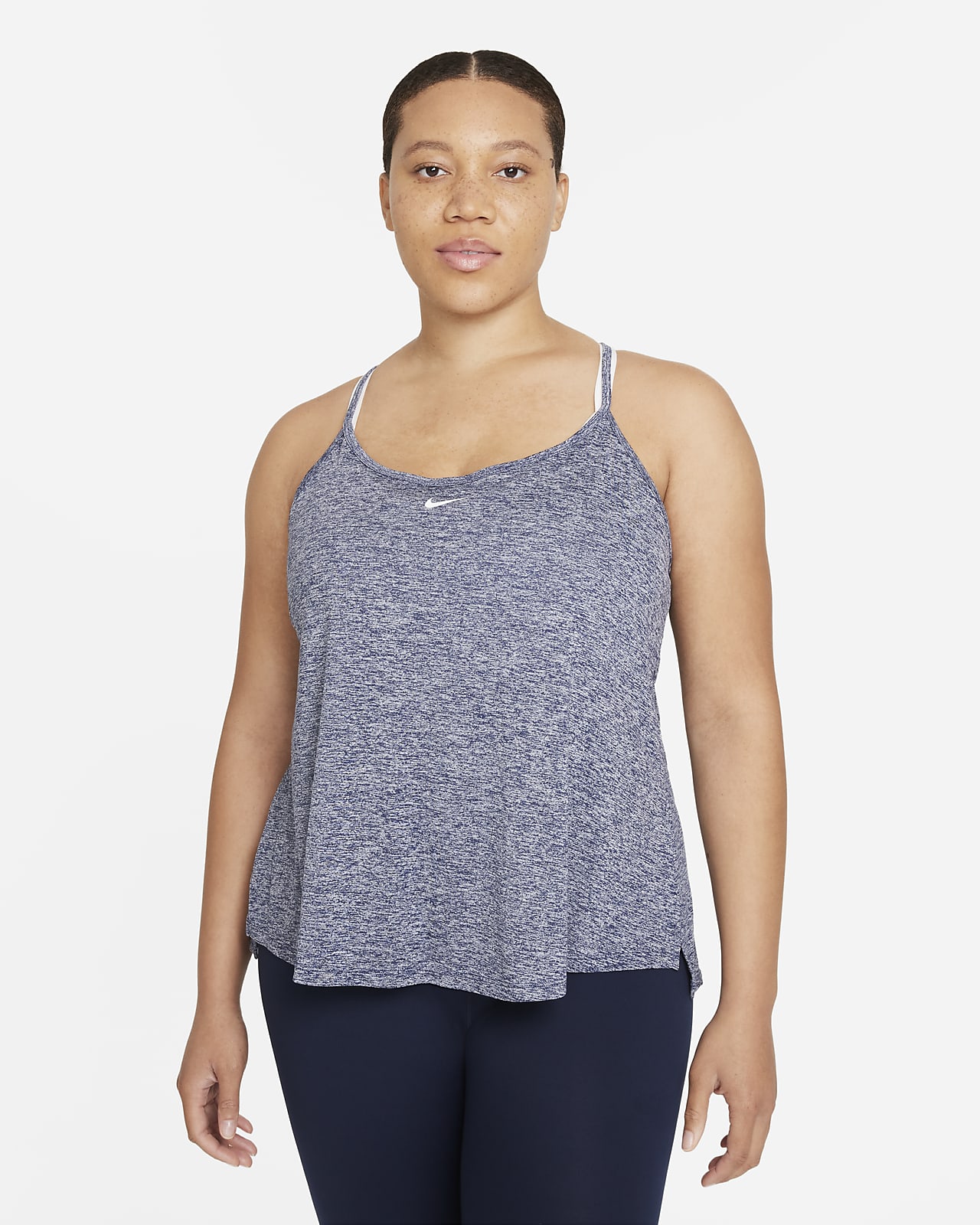 Camiseta de tirantes de ajuste estándar para mujer (talla grande) Nike Dri-FIT One Elastika