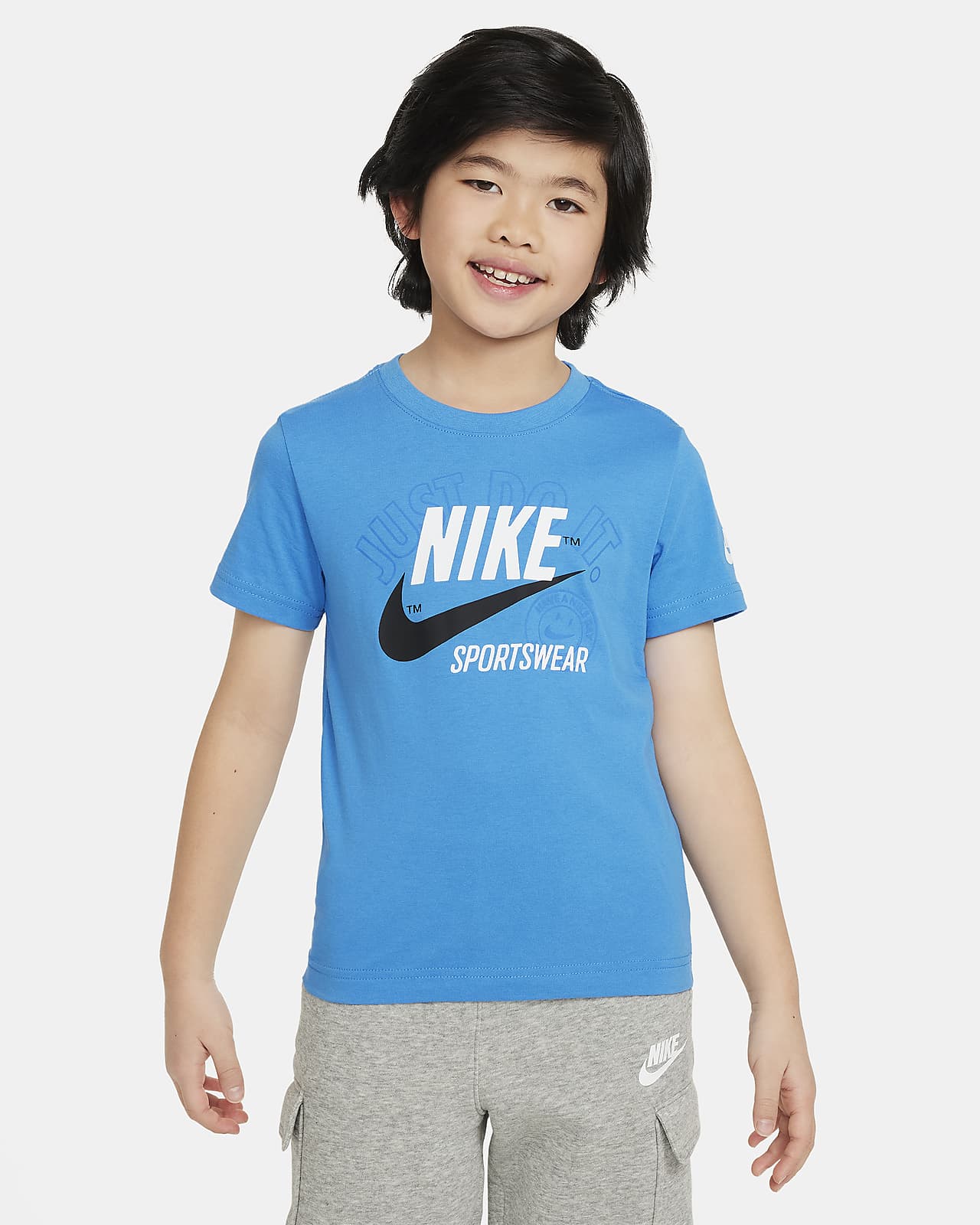 Nike Retro Sportswear Little Kids' Graphic T-Shirt