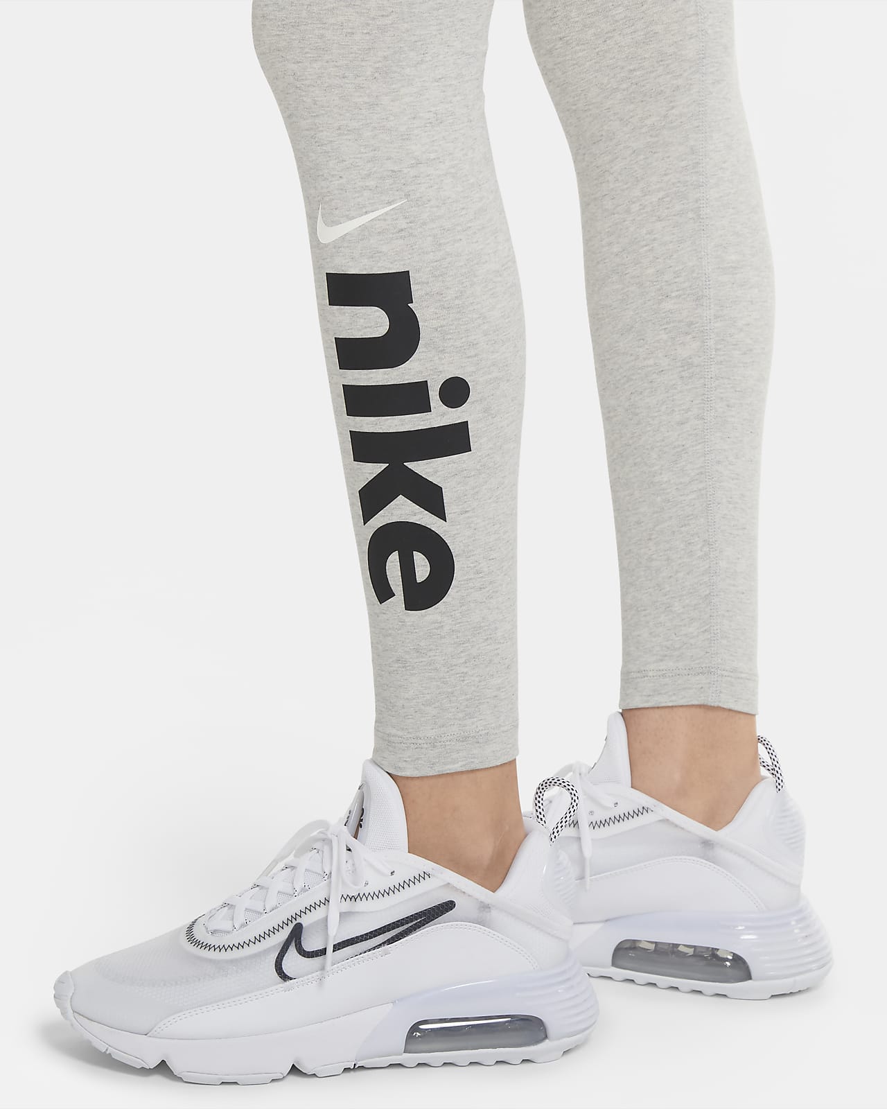 women's gray nike leggings