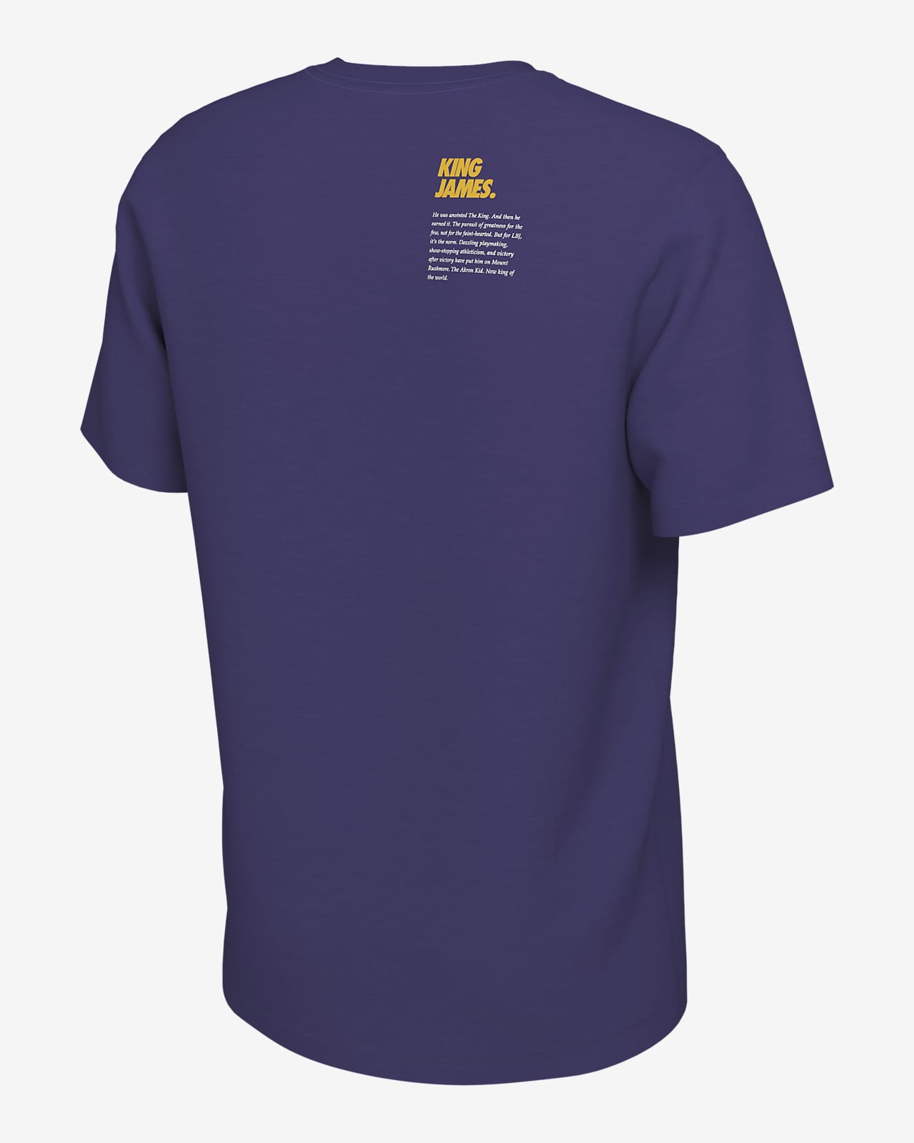 purple lebron james shirt
