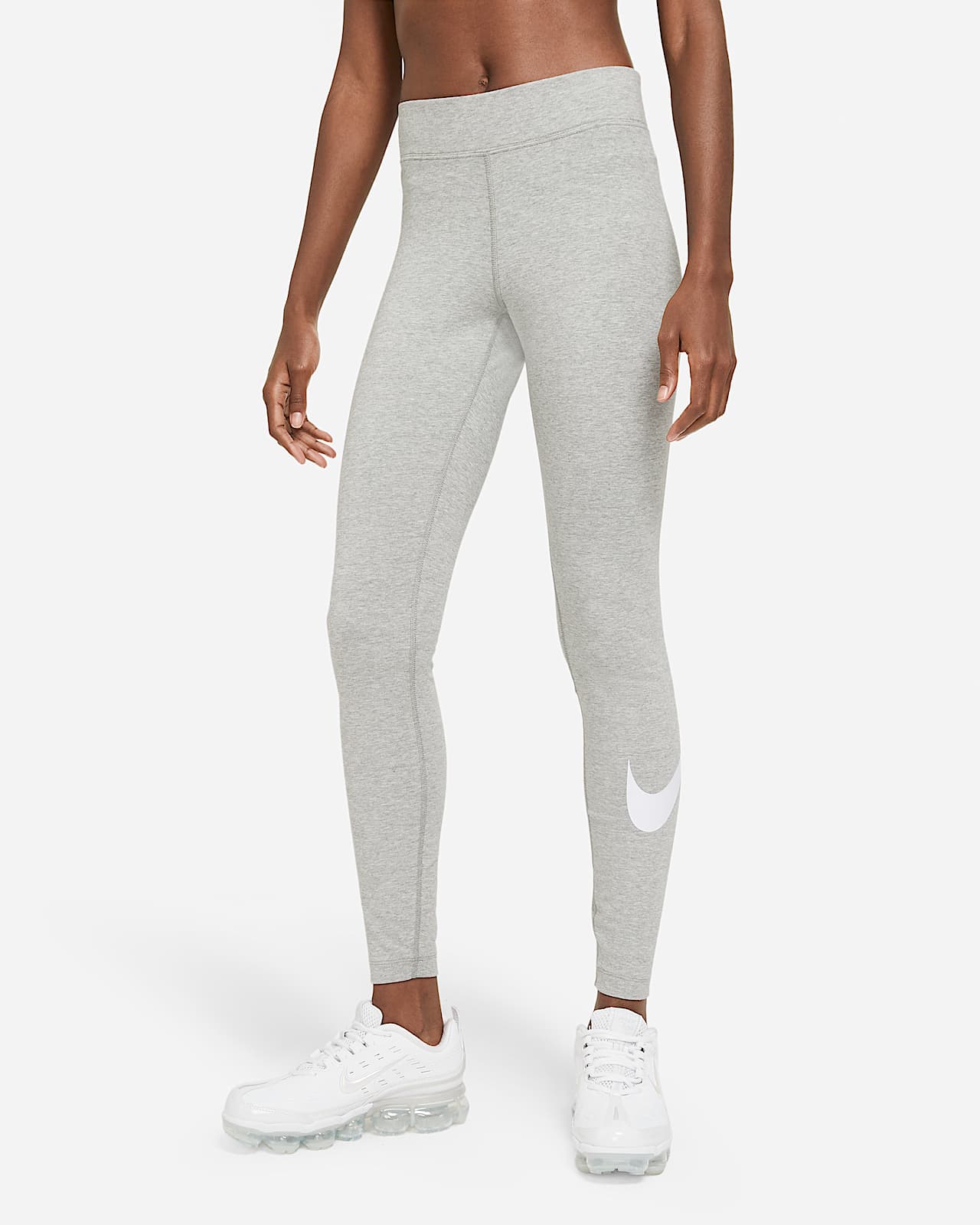 nike essential mid rise running tights