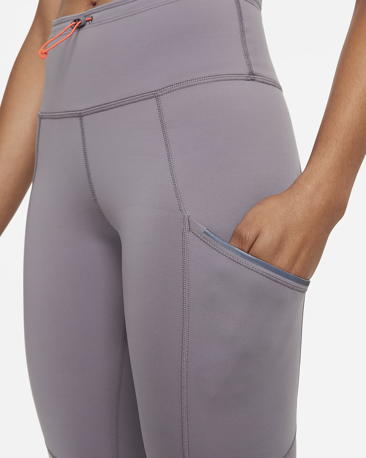 nike women's mid rise running tights