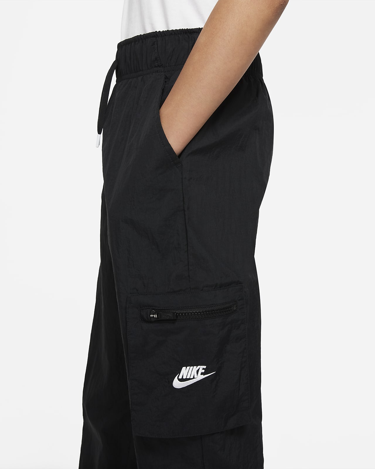 Nike Sportswear Older Kids' (Girls') Woven Cargo Trousers. Nike MY