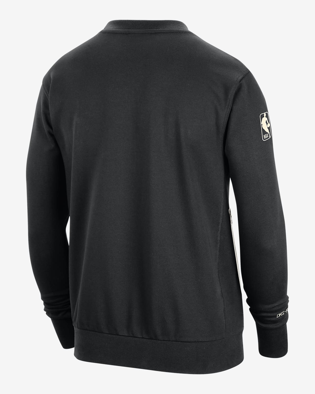 NBA Exclusive Collection Women's Black Portland Trail Blazers Vintage Wordmark Pullover Sweatshirt Size: Large