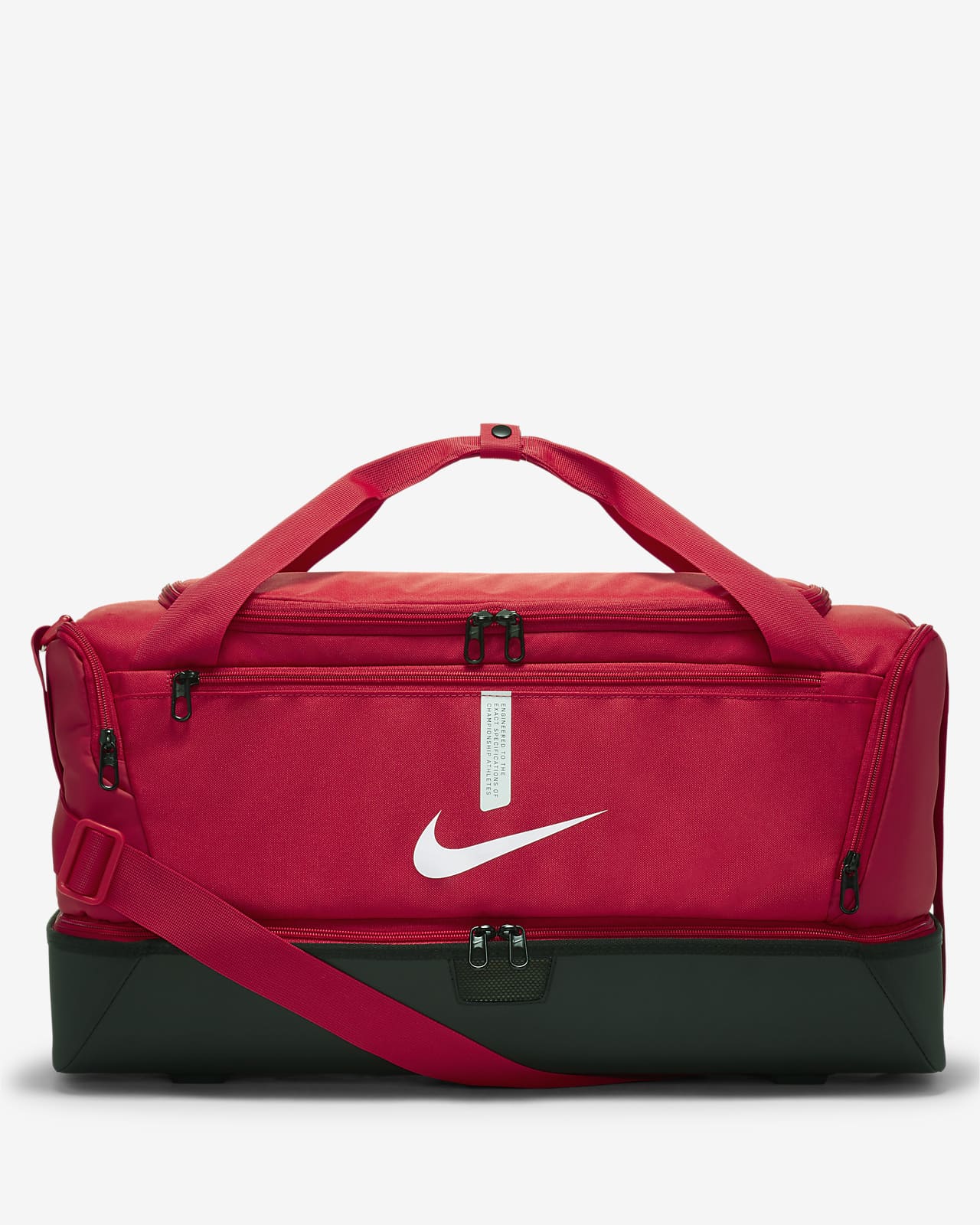 red and black nike duffle bag