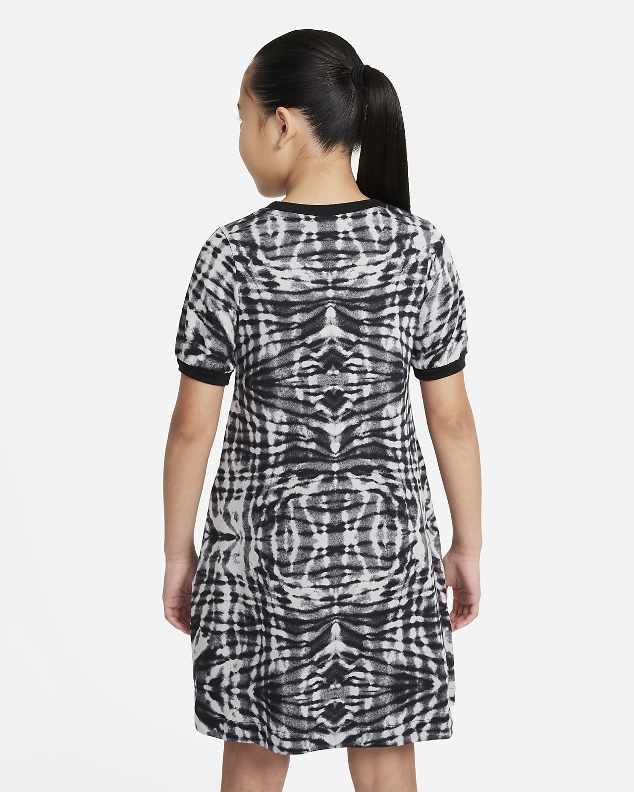 printed short dress
