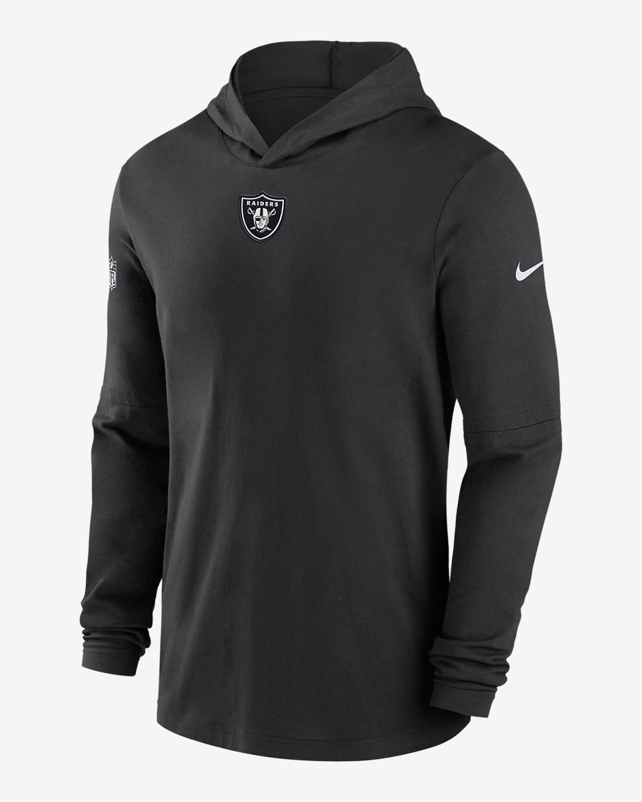 Las Vegas Raiders Nike On Field Dri Fit Black Hoodie Sweatshirt