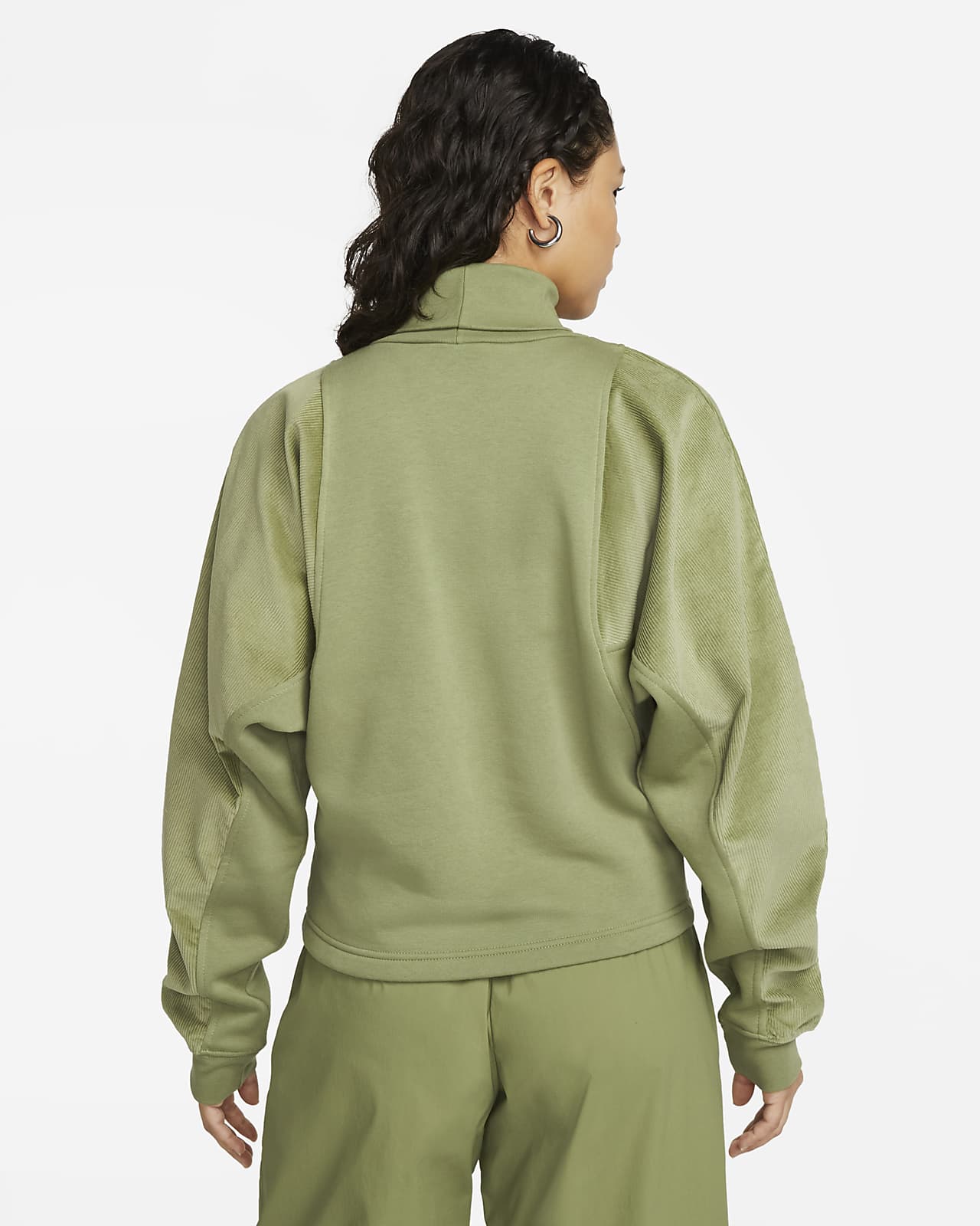 Nike Air Women's Corduroy Fleece Top. Nike DK