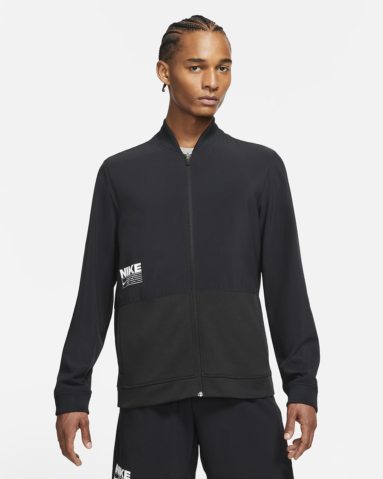 Chamarra de entrenamiento para hombre Nike Dri-FIT. Nike MX