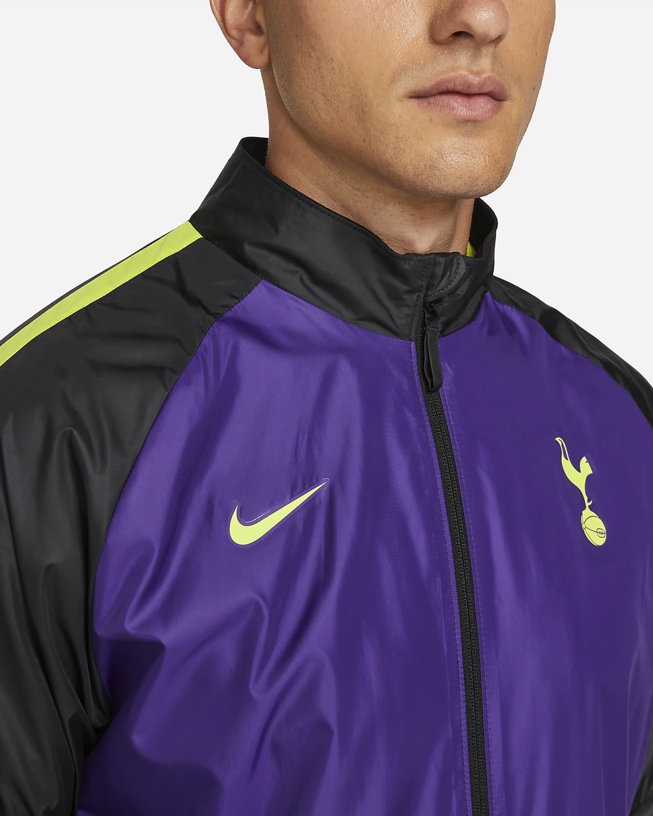 tottenham purple jacket nike