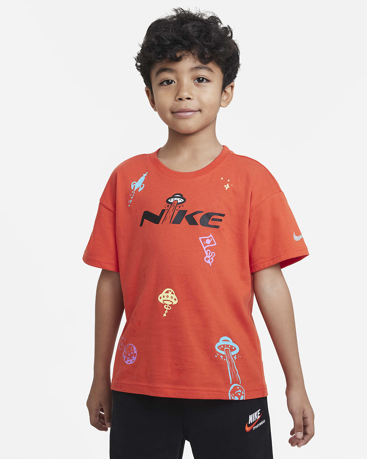 Nike KSA Graphic Tee Little Kids' T-Shirt. Nike JP