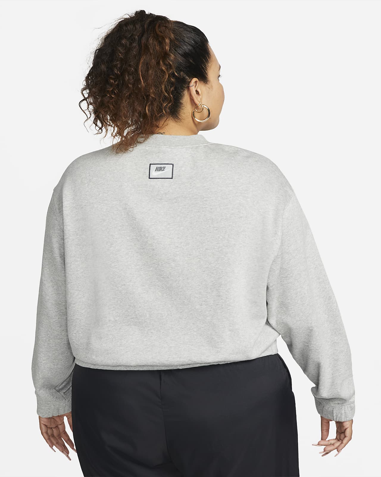 nike sportswear icon clash women's fleece crew