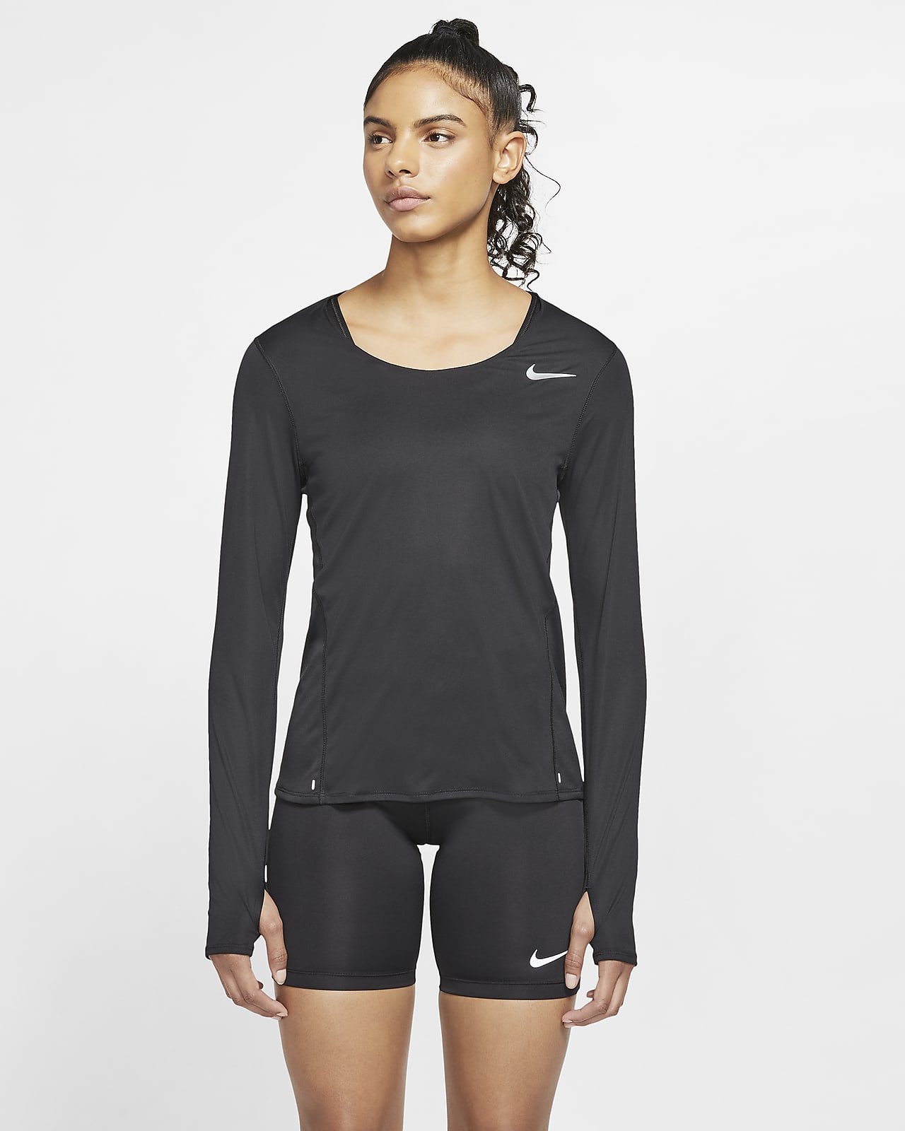Nike Camiseta de running de manga larga - Mujer. Nike ES