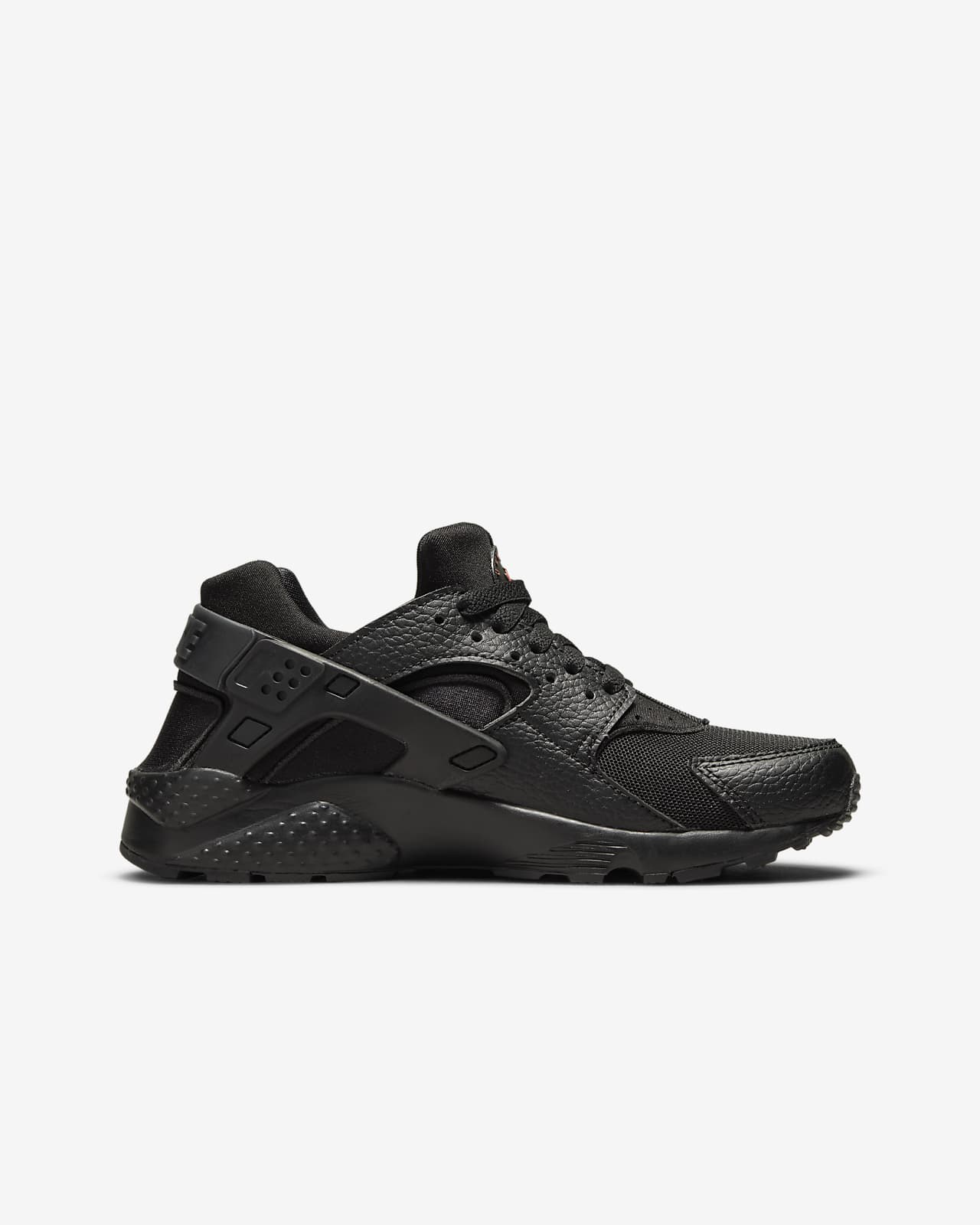 nike huarache kids black