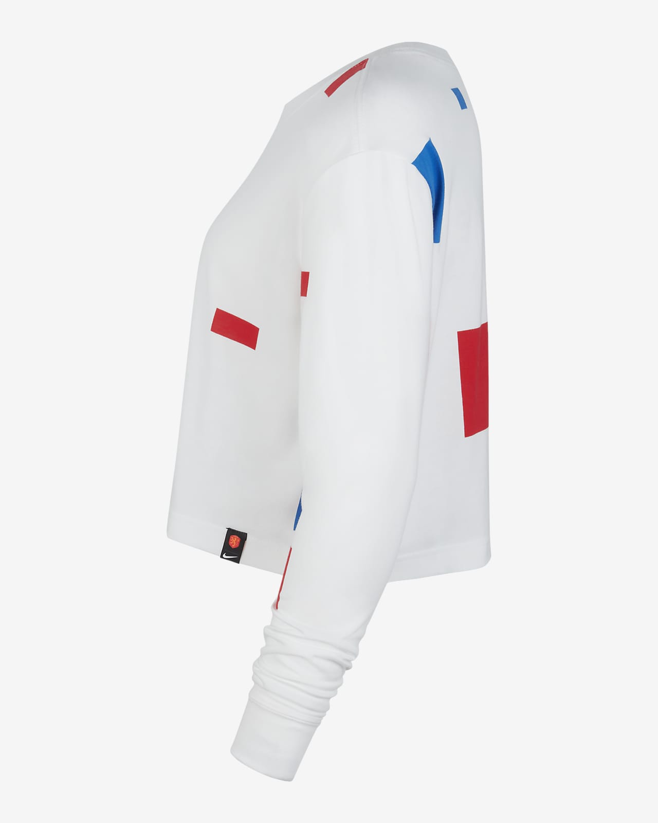 white long sleeve football