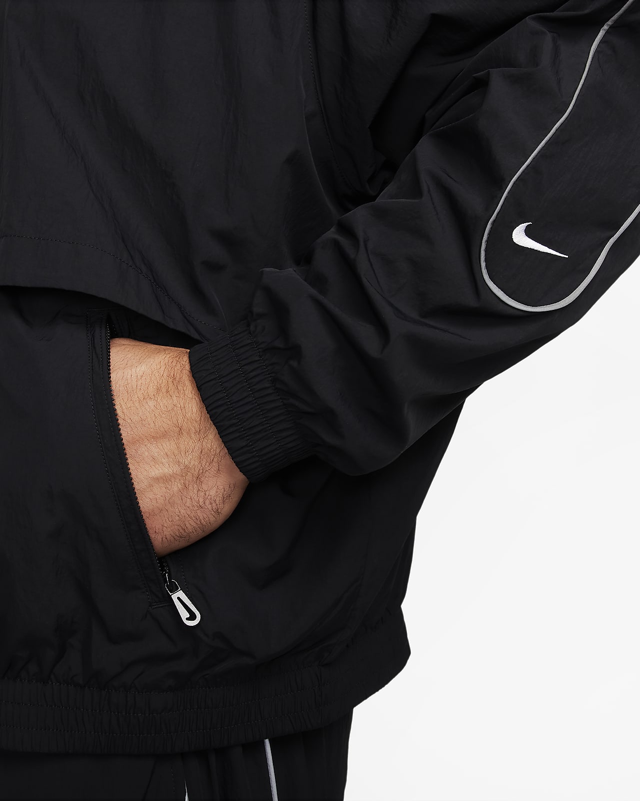 Nike Sportswear Solo Swoosh Men's Woven Tracksuit Jacket
