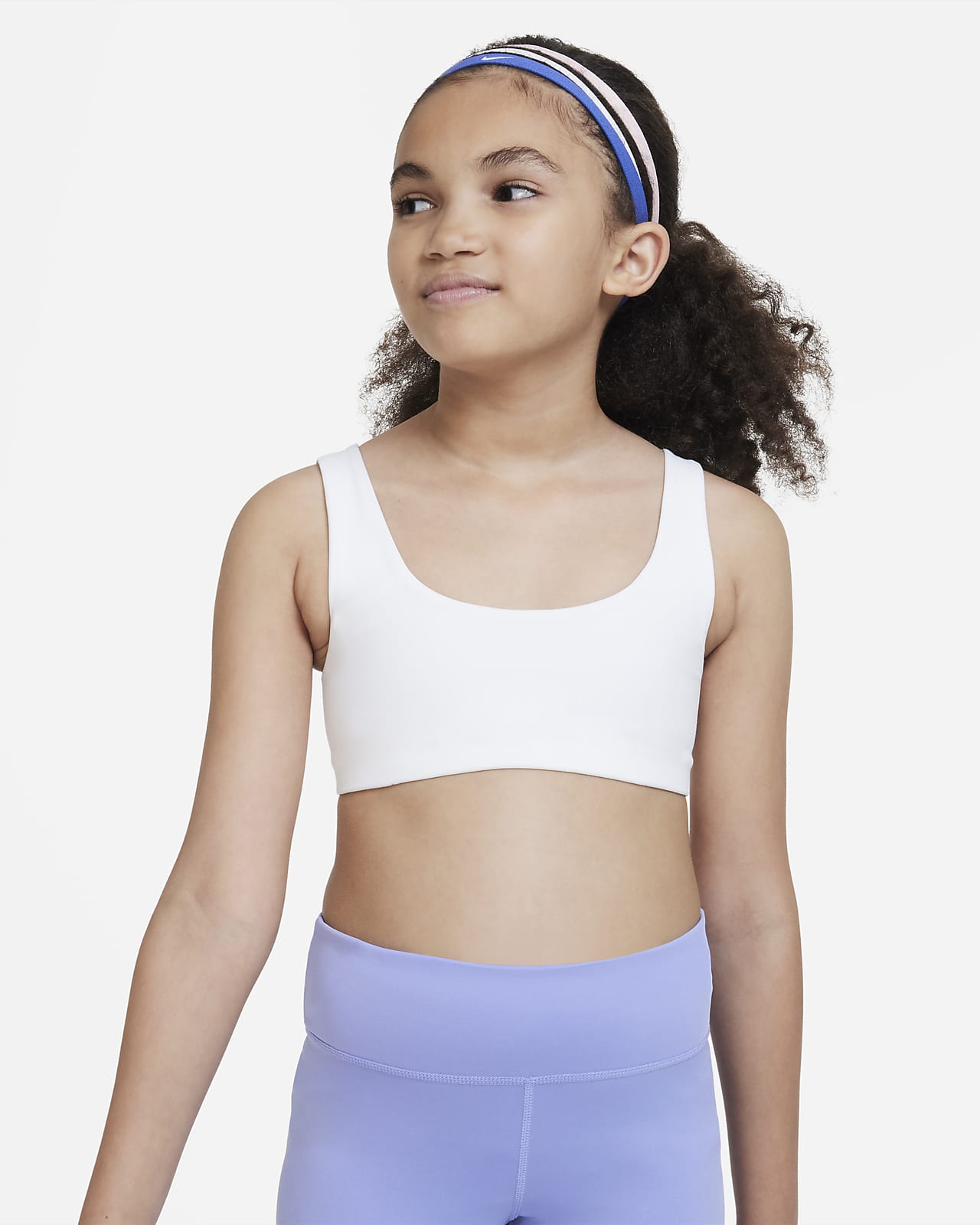 Nike Alate All U Older Kids' (Girls') Dri-FIT Sports Bra. Nike BE