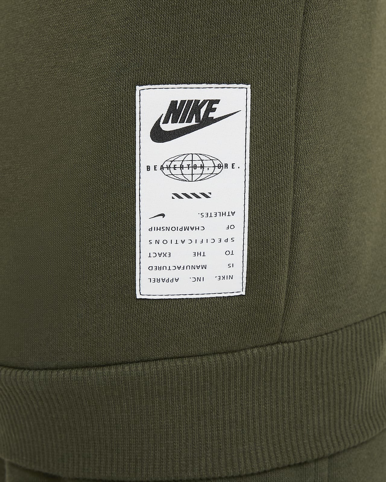 Champion sweater clearance olive green nike