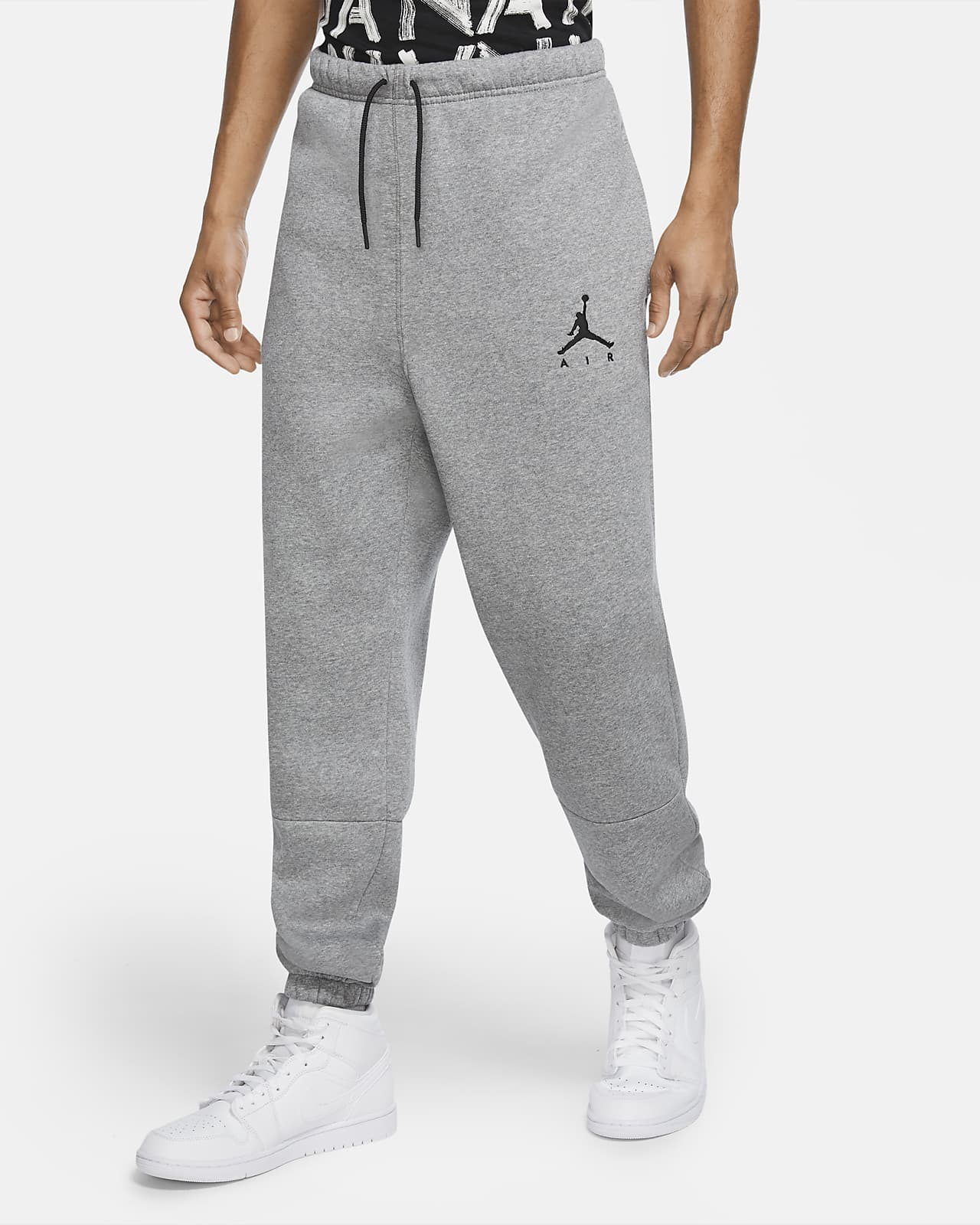 pantaloni jordan uomo grigi