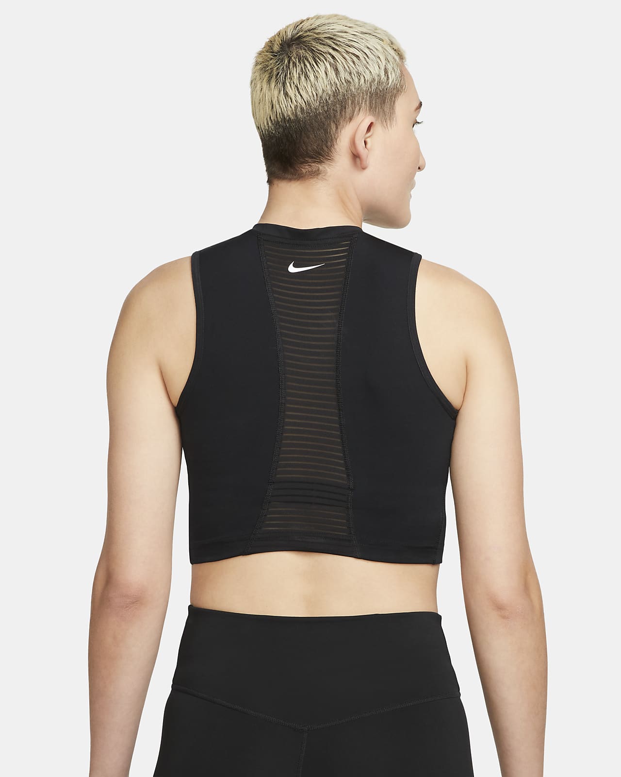 Vestiging maagd Stewart Island Nike Pro Dri-FIT Korte tanktop voor dames. Nike BE