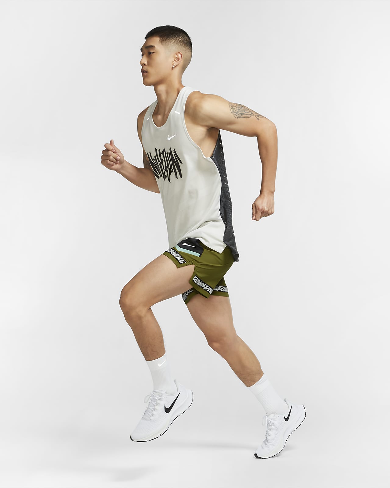 nike flex stride wild run men's 7 running shorts