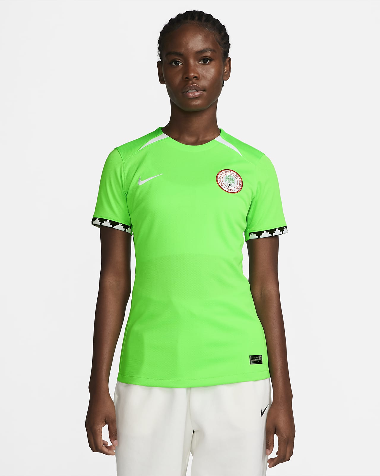 Primera equipación Stadium Nigeria 2023 Camiseta fútbol Dri-FIT Mujer. Nike