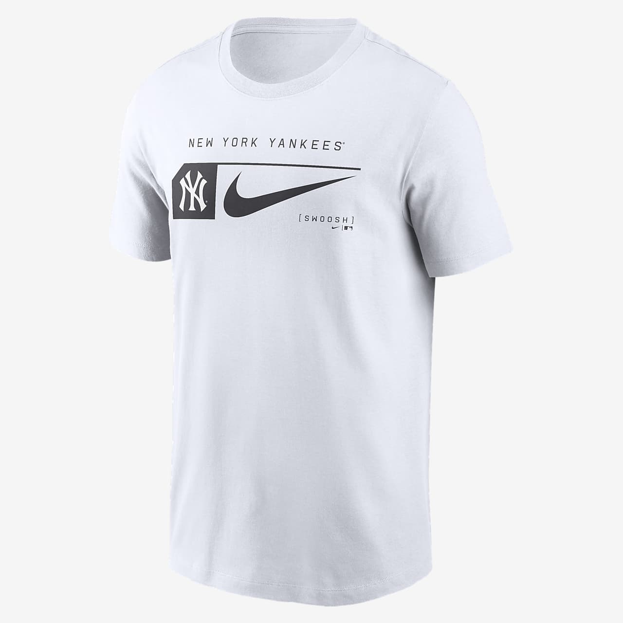 New York Yankees Team Swoosh Lockup Men's Nike MLB T-Shirt