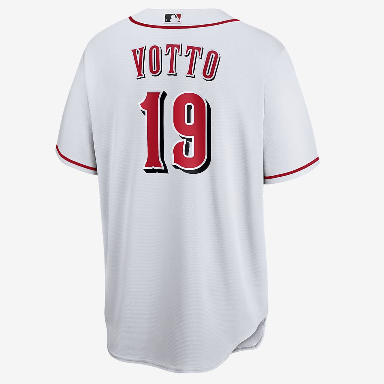 Cincinnati Reds Joey Votto Autographed White Majestic Authentic Game Issued  Jersey Size 50 Beckett BAS QR #BH014810