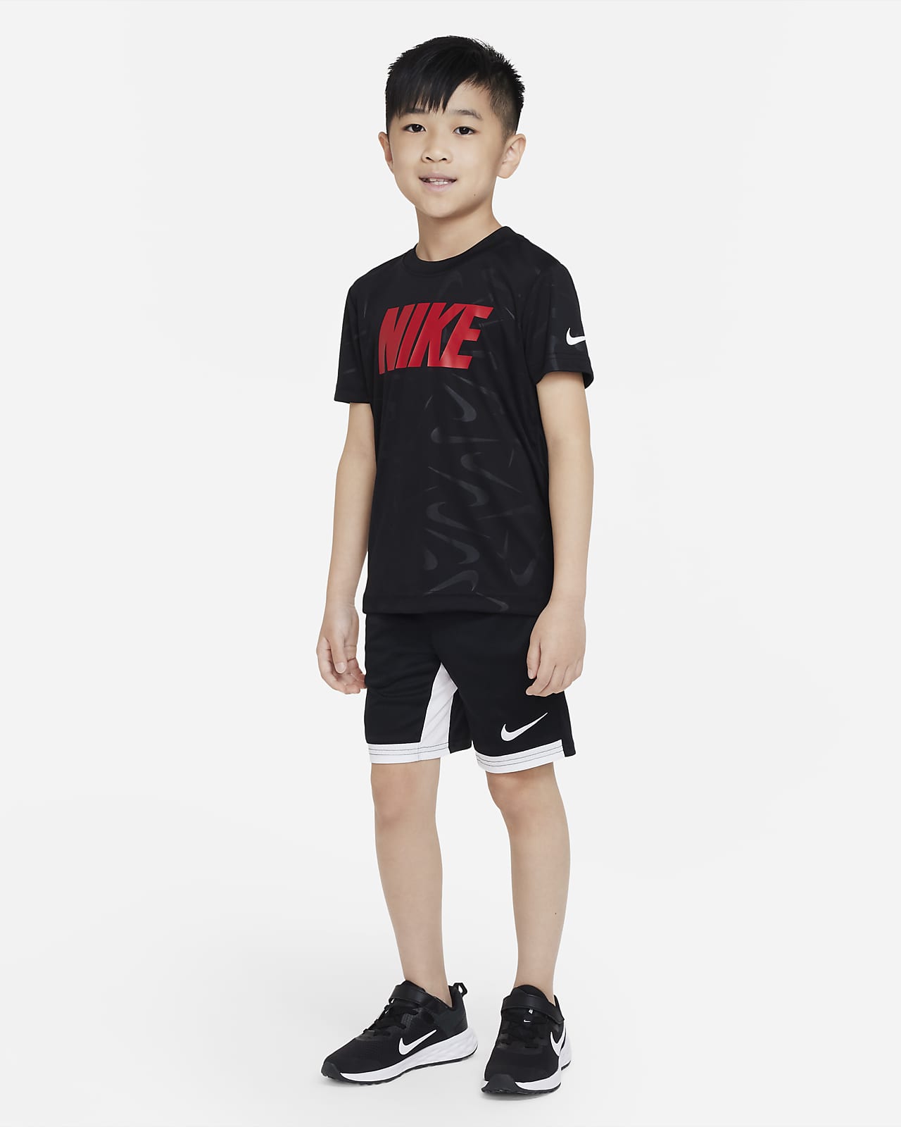 Nike Little Kids' Swooshfetti Dri-FIT T-Shirt. Nike.com