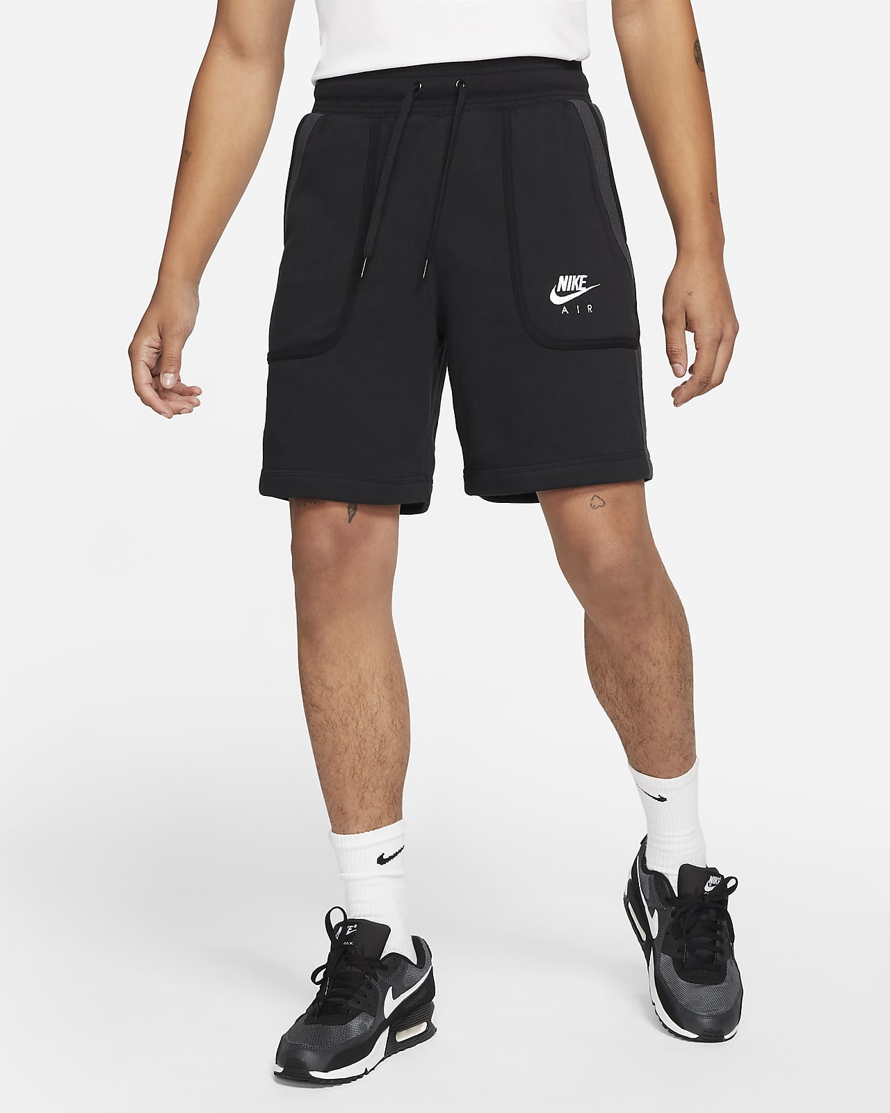 men's french terry shorts nike sportswear